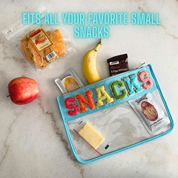 Stylish Fablinks Clear Snacks Bag for Moms and Kids