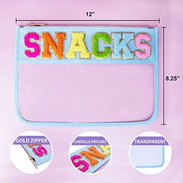 Stylish Fablinks Clear Snacks Bag for Moms and Kids