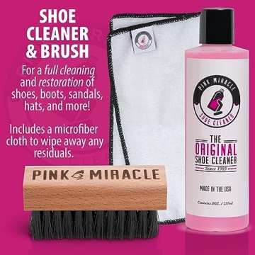 Ultimate Pink Miracle Shoe Care Kit for All Footwear