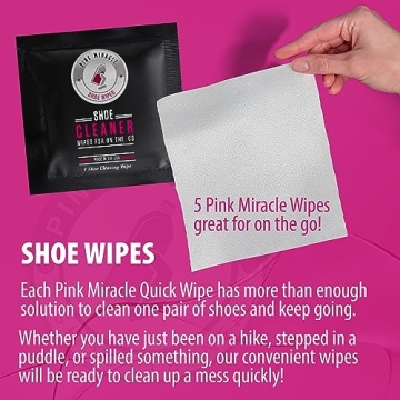 Ultimate Pink Miracle Shoe Care Kit for All Footwear