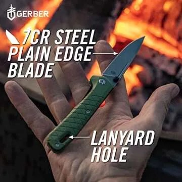 Gerber Zilch Folding Pocket Knife for Everyday Use