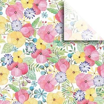 Premium Floral Tissue Paper by Jillson Roberts for All Occasions