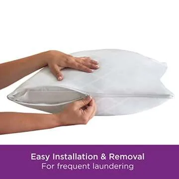 AllerEase Pillow Protectors - Allergy Relief for Better Sleep
