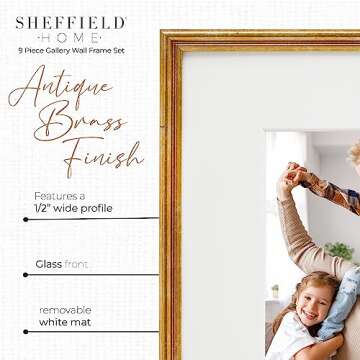 Stunning Sheffield Home 9 Piece Gallery Frame Set