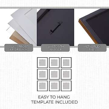 Stunning Sheffield Home 9 Piece Gallery Frame Set