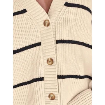 LILLUSORY Women's Chic Cropped Cardigan for All Occasions