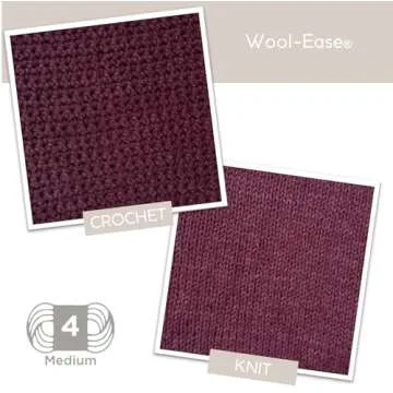 Lion Brand Wool-Ease Yarn - Worsted-Weight for All Projects