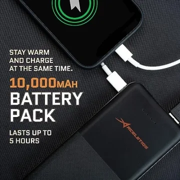 Heated Stadium Seat with USB Battery - Comfort & Portability