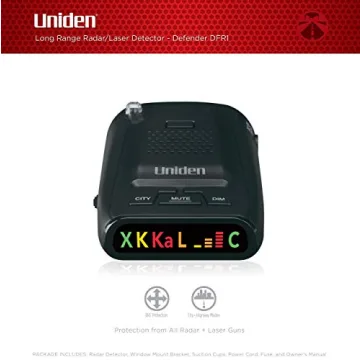 Uniden DFR1 Laser Radar Detector 360° Protection