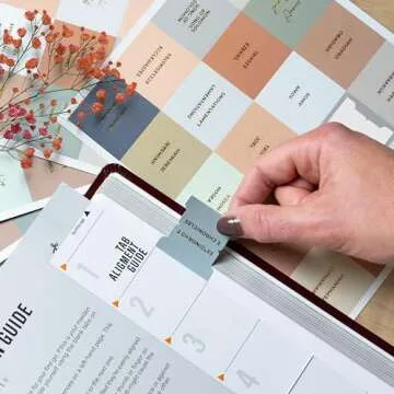 Stylish Offilicious Boho Bible Tabs for Women - 100 Durable Tabs