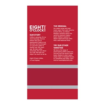 Eight O'Clock Coffee Original Whole Bean 21oz