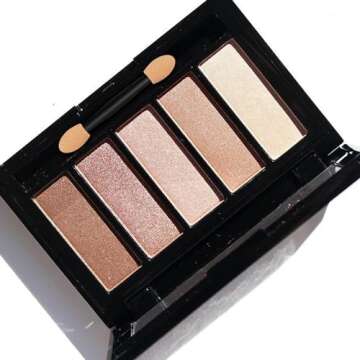 Cuttte Eyeshadow Applicators Makeup Brushes - 60PCS Disposable Eyeshadow Brush, Dual Sides Eye Shadow Applicator Sticks, 2.44 Inch Eye Makeup Tools, Black