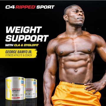 C4 Ripped Sport Pre Workout Powder Sugar Free Energy Boost