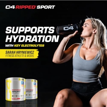 C4 Ripped Sport Pre Workout Powder Sugar Free Energy Boost