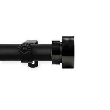 Rod Desyne 1" OD Adjustable Curtain Rod Set - Modern Style