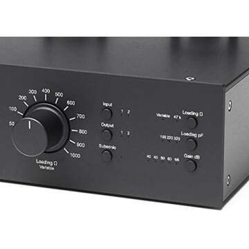 Pro-Ject Tube Box DS2 Phono Preamplifier (Black)
