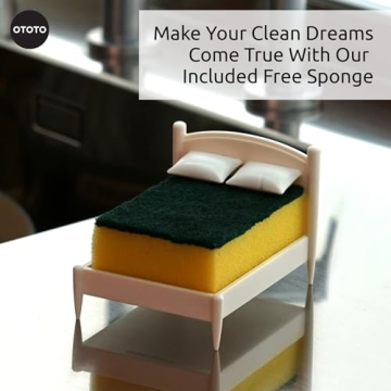 OTOTO Dreamy Sponge Holder - Fun Kitchen Organizer