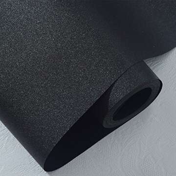 Vivi Do Blackout Window Film,Static Cling Window Tint 100% Light Blocking Glass Film for Privacy,Home Security,Insulation, and Day Sleep - No Residue, UV Prevention, Easy Removal (17.7" x 78.7")