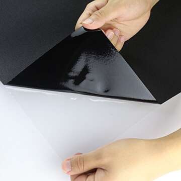 Vivi Do Blackout Window Film,Static Cling Window Tint 100% Light Blocking Glass Film for Privacy,Home Security,Insulation, and Day Sleep - No Residue, UV Prevention, Easy Removal (17.7" x 78.7")