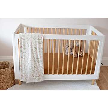 Pobibaby - Single Solid Premium Fitted Baby Crib Sheets for Standard Crib Mattress - Ultra-Soft Cotton Blend, Safe and Snug, and Stylish Solid Crib Sheet (Caramel Brown)