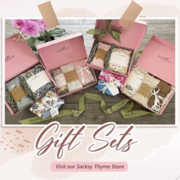 Sacksy Thyme Lavender Eye Pillow - Organic & Versatile Relaxation