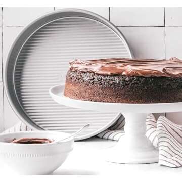 USA Pan Nonstick Round Cake Pan - 10 Inch Durable Bakeware