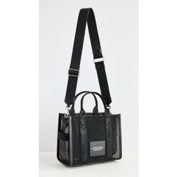 Marc Jacobs The Mesh Small Tote Bag, Blackout