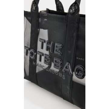 Marc Jacobs The Mesh Small Tote Bag, Blackout