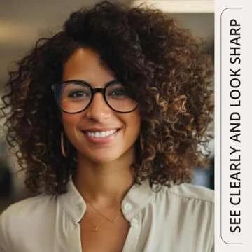 Stylish GIBLOGO Reading Glasses for Women with Blue Light Filter