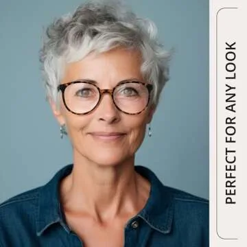 Stylish GIBLOGO Reading Glasses for Women with Blue Light Filter