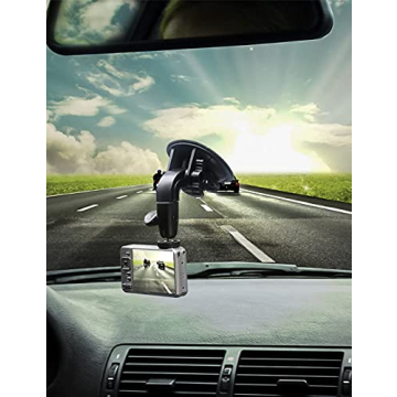 EXSHOW Suction Cup Mount for Action Cameras - Sturdy & Reliable