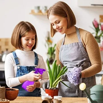 DilaBee 4 Pack Colorful Spray Bottles - 8oz Multicolor