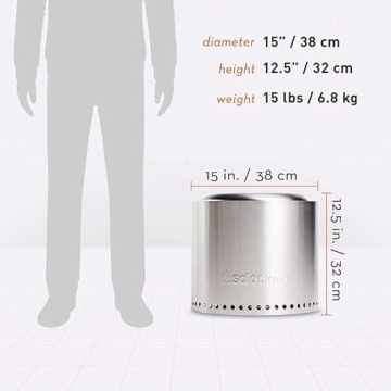 Solo Stove Ranger Portable Fire Pit Ideal for Camping