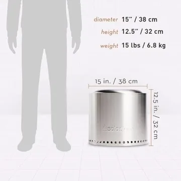 Solo Stove Ranger Portable Fire Pit Ideal for Camping