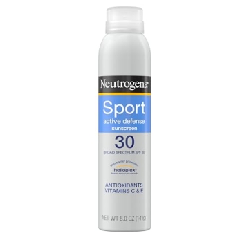 Neutrogena Sport Active Defense SPF 30 Sunscreen Spray for Active Lifestyles
