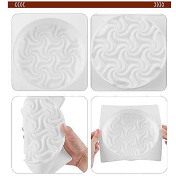 Pure Vie Nonstick Silicone Cake Mold for Pastries