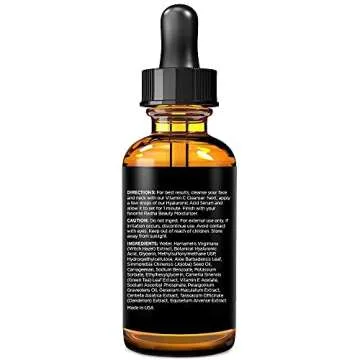Radha Beauty Hyaluronic Acid Serum for Skin, 2 fl. oz - Infused with Vitamin C, Vitamin E, Green Tea & Jojoba Oil, Intensive Moisture and Hydration for Anti-Aging, Wrinkles, and Fine Lines