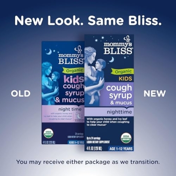 Mommy's Bliss Organic Cough Syrup for Kids - 4 Fl. oz