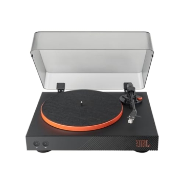 JBL Spinner BT - Elegant Bluetooth Turntable with AptX-HD™ Audio Technology and Removable Headshel...