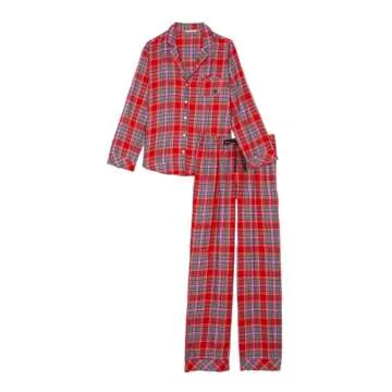 Victoria's Secret Cozy Flannel Pajama Set for Women