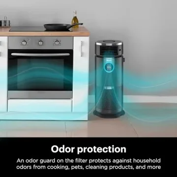 Shark HC451 3-in-1 Air Purifier, Heater & Fan for Clean Air