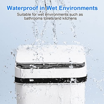 Touchless Motion Sensor Bathroom Trash Can - 4 Gallon