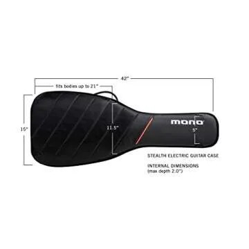 Premium MONO M80 Stealth Electric Guitar Case