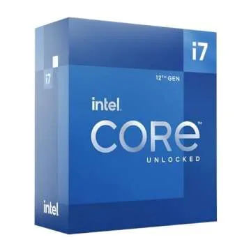 Intel Core i7-12700K Gaming Desktop Processor with Integrated Graphics and 12 (8P+4E) Cores up to 5....