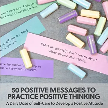 50 Positive Affirmations Self Care Kit for Emotional Wellness