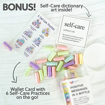50 Positive Affirmations Self Care Kit for Emotional Wellness