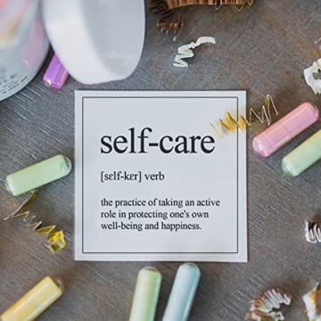 50 Positive Affirmations Self Care Kit for Emotional Wellness