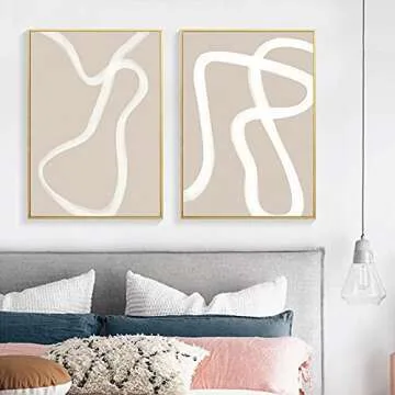 VLOLIFE Boho Canvas Art Prints for Artistic Homes