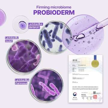 Probioderm™ 3D Lifting Full Face Tension Gel Mask | NOT a Hydrating Mask – Firming & Tightening for Lifted, Sculpted Skin | 20-Peptide Complex & PDRN for Face Contouring & Jawline Definition
