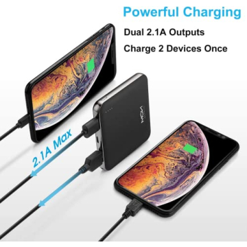 MOXNICE Portable Charger - Compact 10000mAh Power Bank